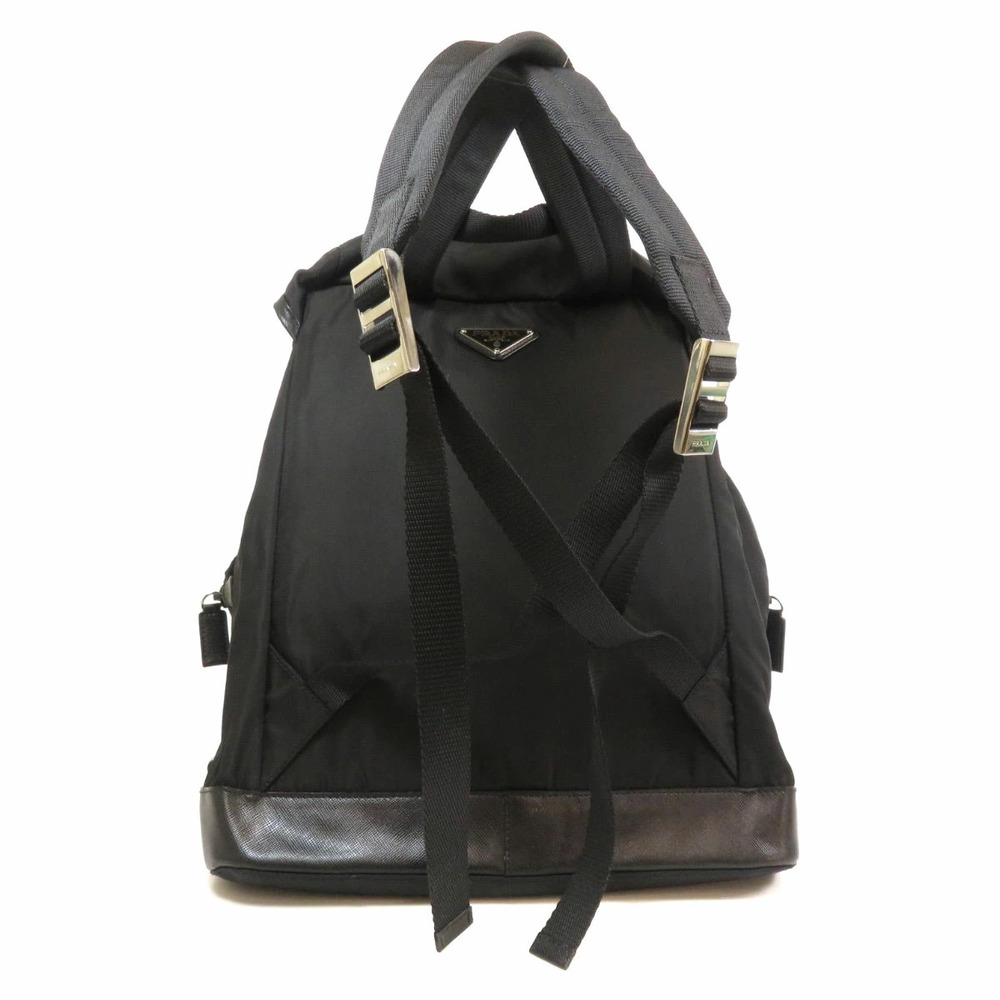 Prada logo plate Backpack Rucksack Daypack - Picture 2 of 11